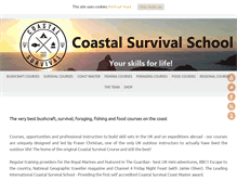 Tablet Screenshot of coastalsurvival.com